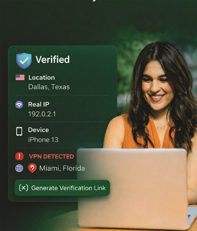 Image verification interface